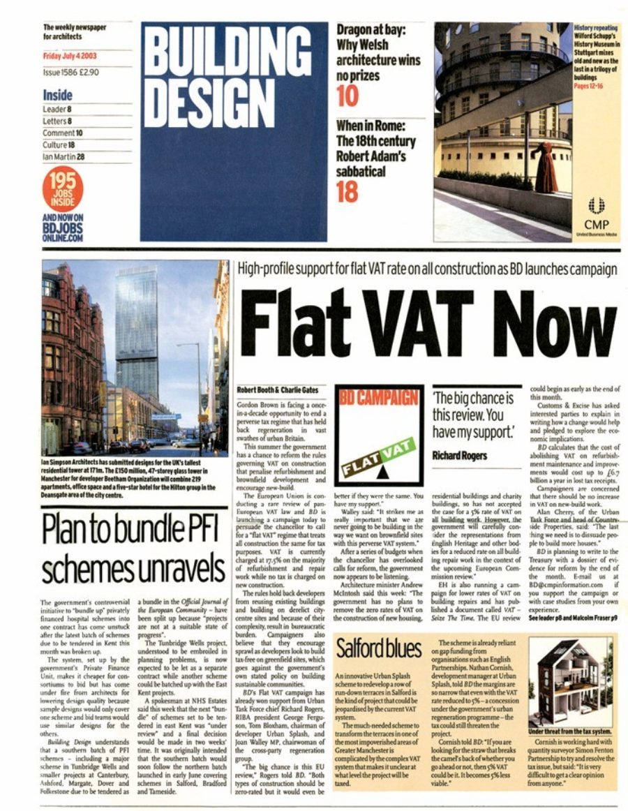 BD Flat VAT 4 July2003