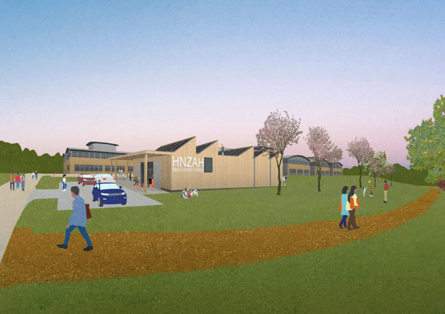West Lothian College Visual WIP