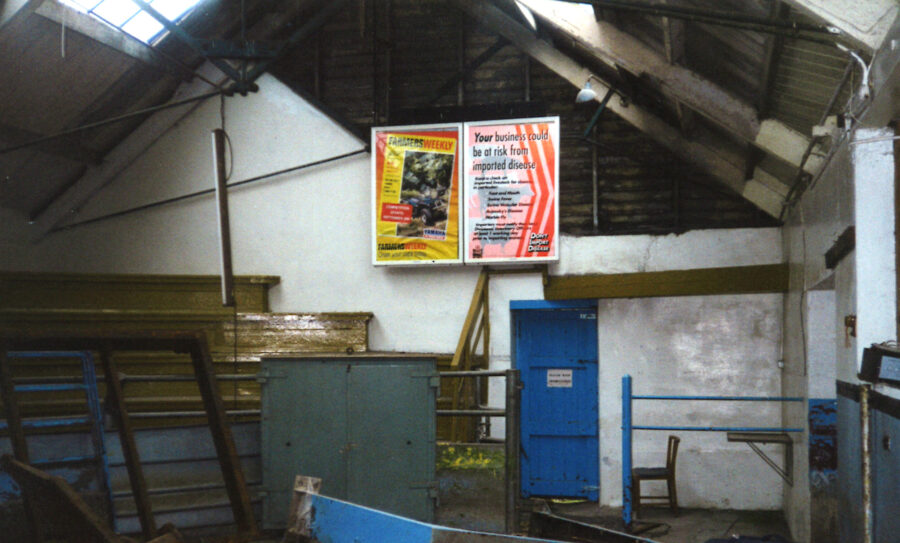 Internal image of Biggar Youth Project Building, Prior to Refurbishment
