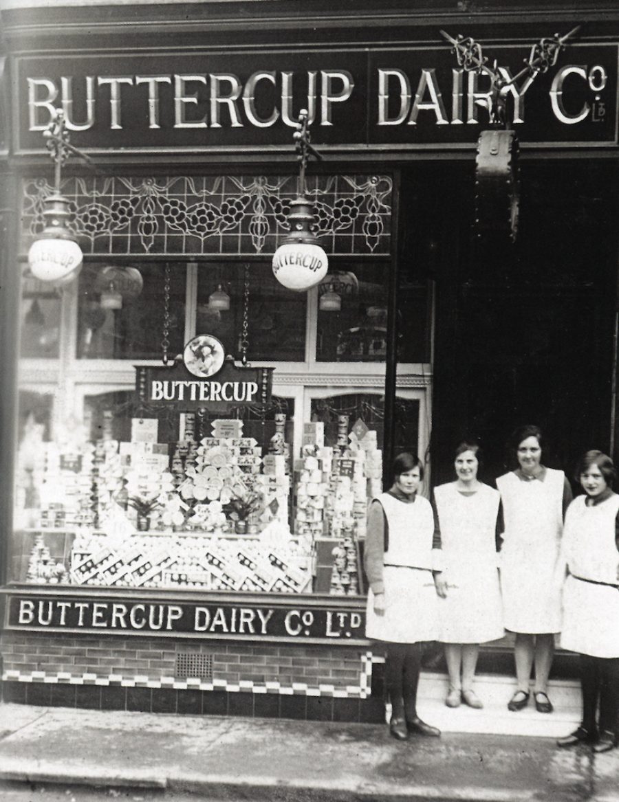 Buttercup Dairy, Warrender Park Road, Edinburgh, 1920