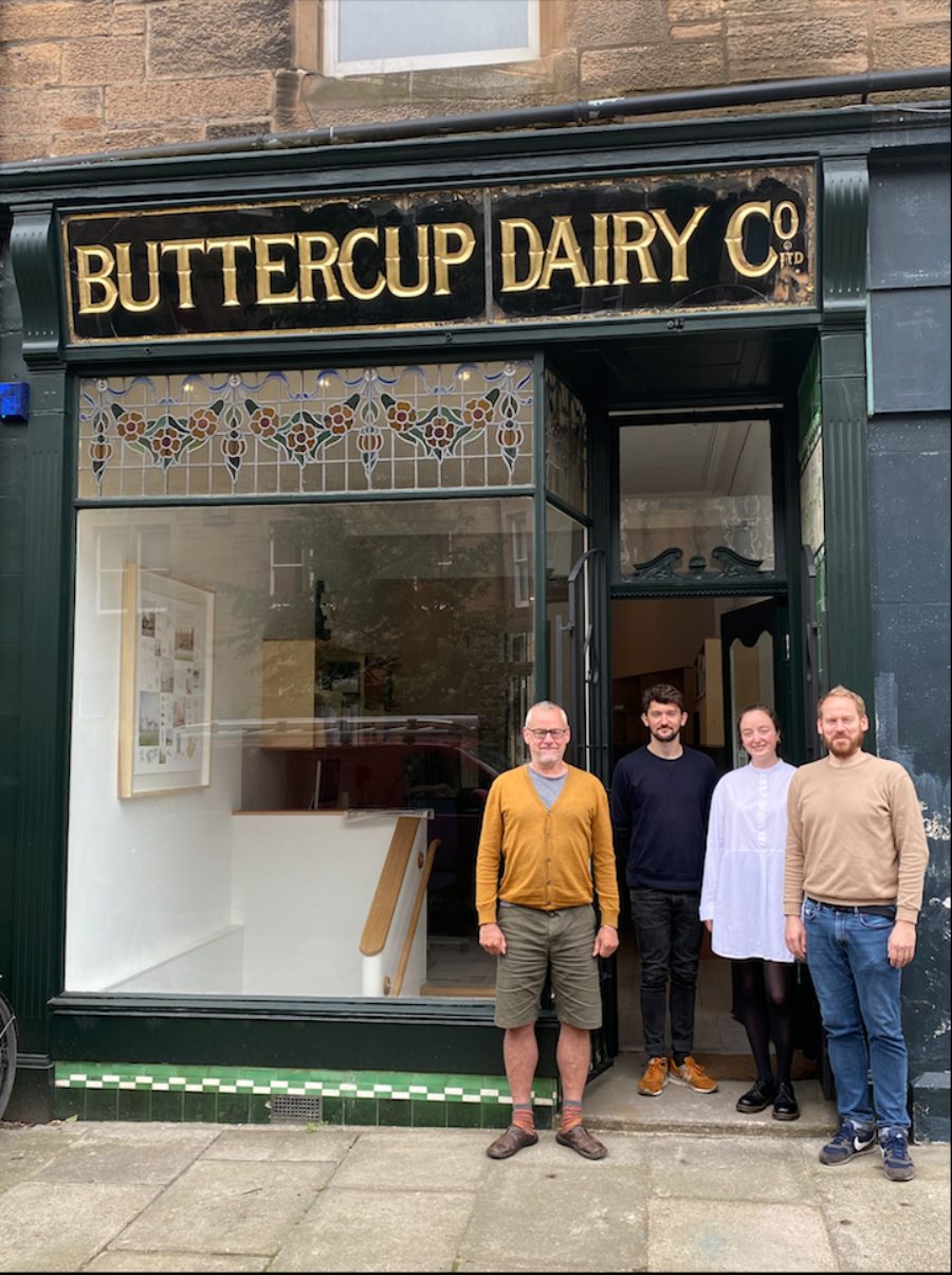 Fraser/Livingstone Architects at Buttercup studio, Warrender Park Road, Edinburgh