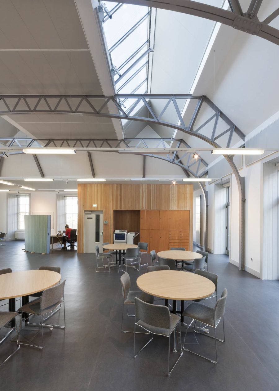 Flexible working space at Edinburgh Centre for Carbon Innovation, University of Edinburgh