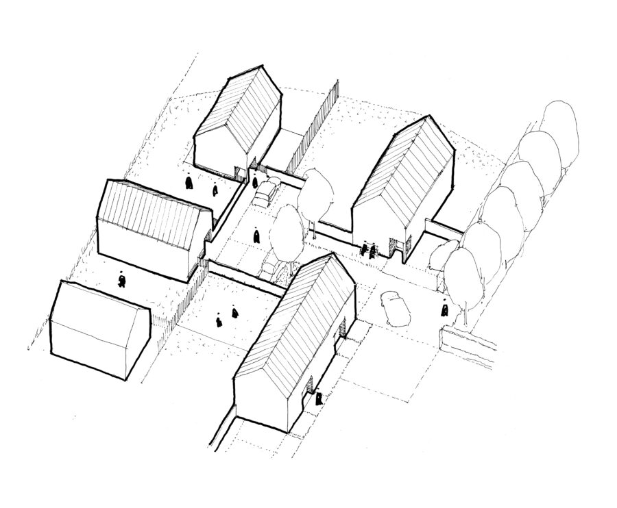 211117 Courtyard Cluster Sketch