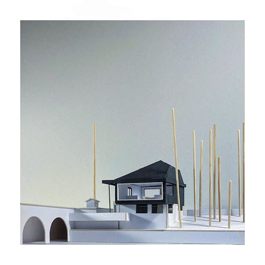 Model of Toll House restaurant building, Edinburgh. Fraser Livingstone Architects, Edinburgh