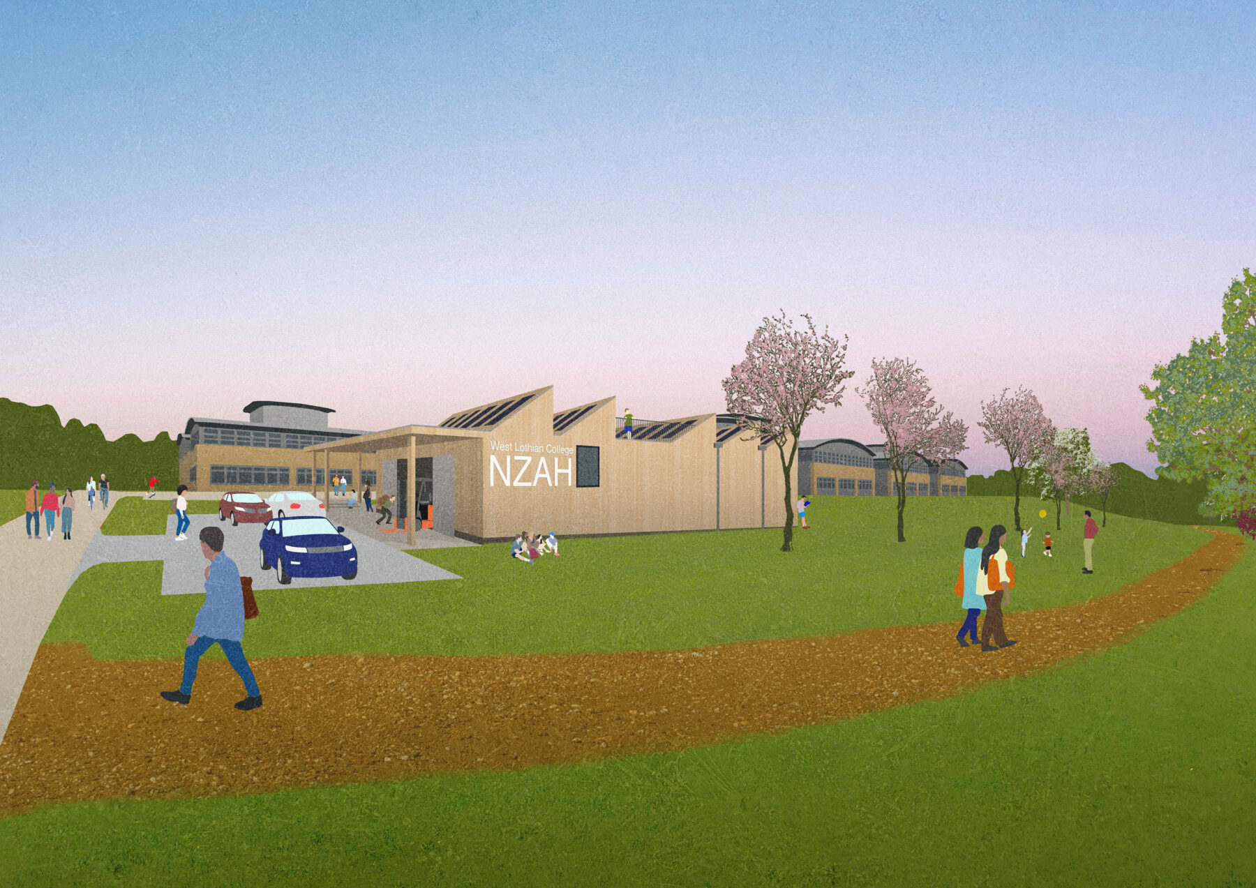 West Lothian College Visual WIP 2