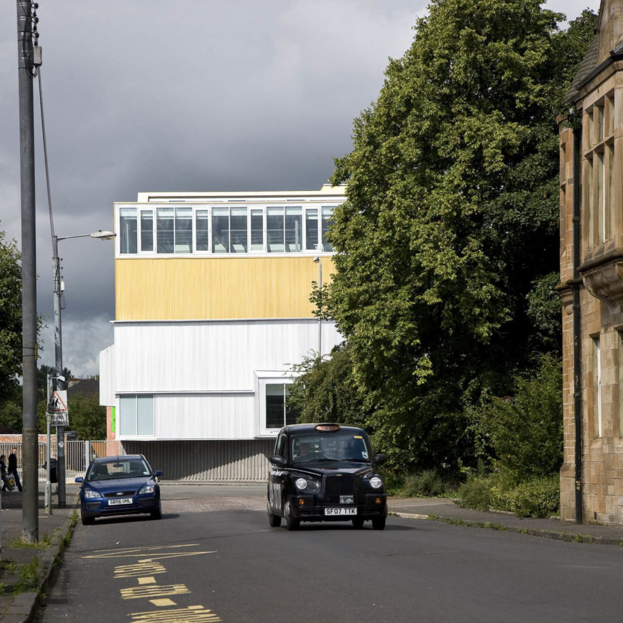 View from the street- Scottish Ballet, Glasgow