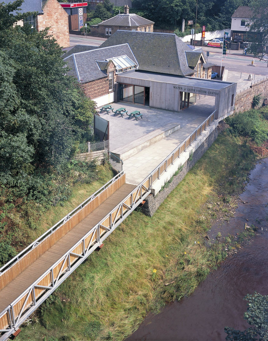 Water of Leith Visitor Centre, Edinburgh, by Malcolm Fraser Architects